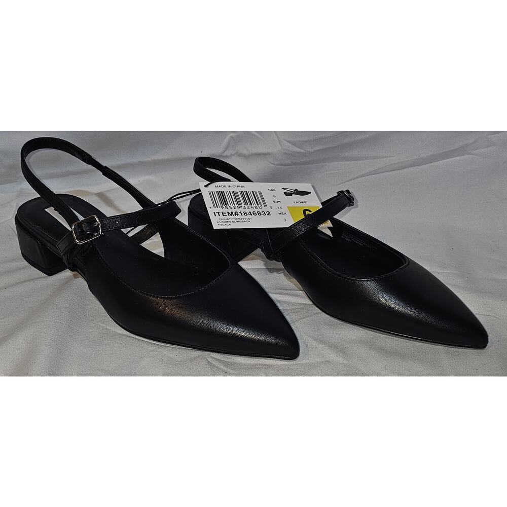 Steve Madden Women's Christyy Pointed Toe Slingback Pumps - Picture 2 of 6